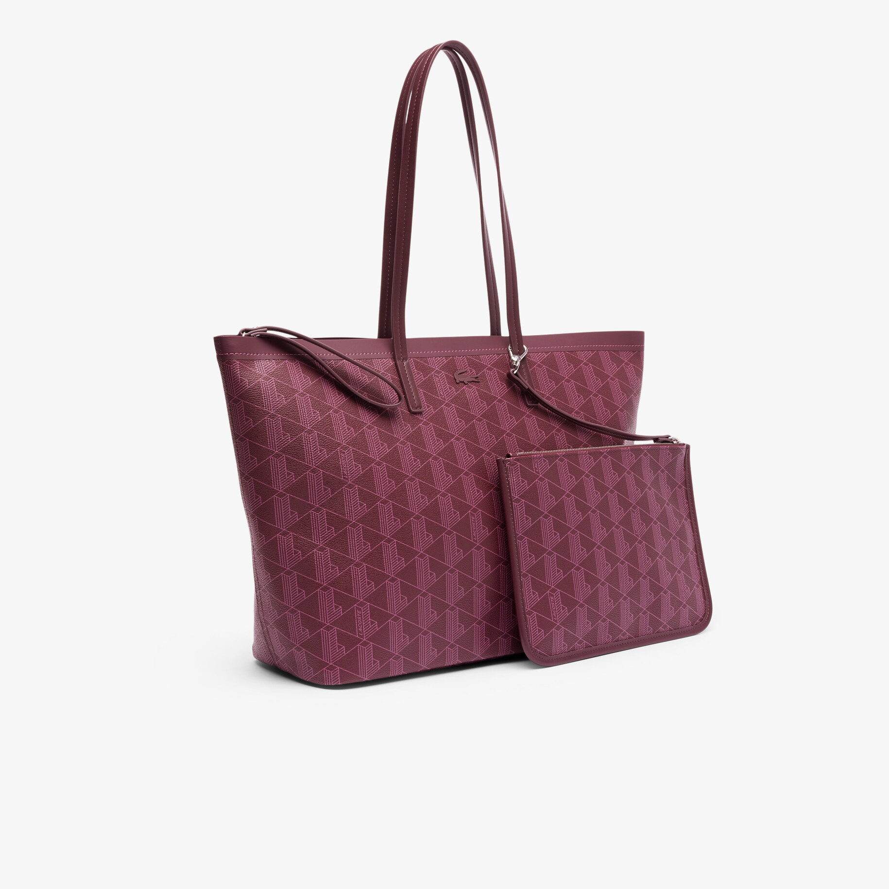 Zely Grained Tote with Pouch image number 2