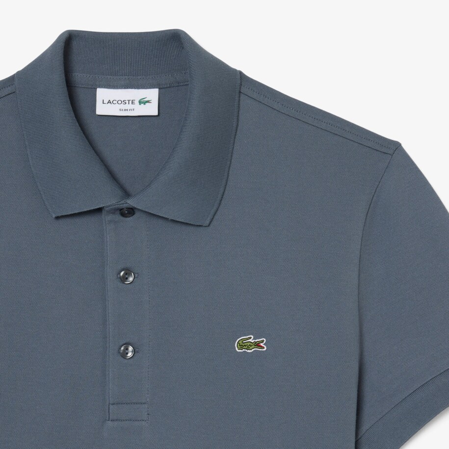 Slim Fit Stretch Mini Piqu&eacute; Polo Shirt image number 4
