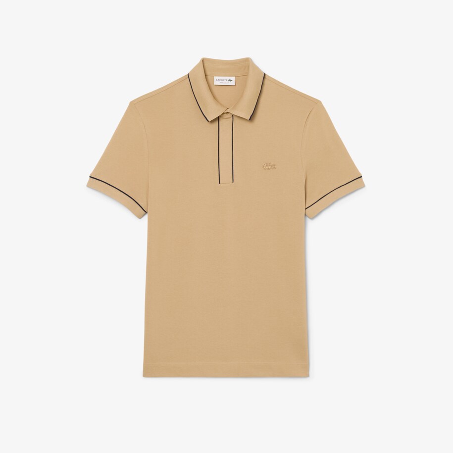 Regular Fit Paris Stretch Piqu&eacute; Polo Shirt image number 3