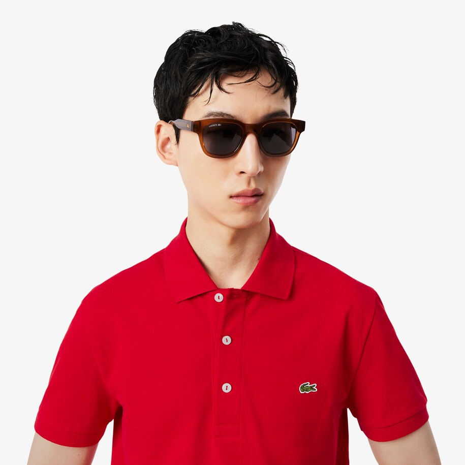 Slim Fit Stretch Petit Piqu&eacute; Polo Shirt image number 1