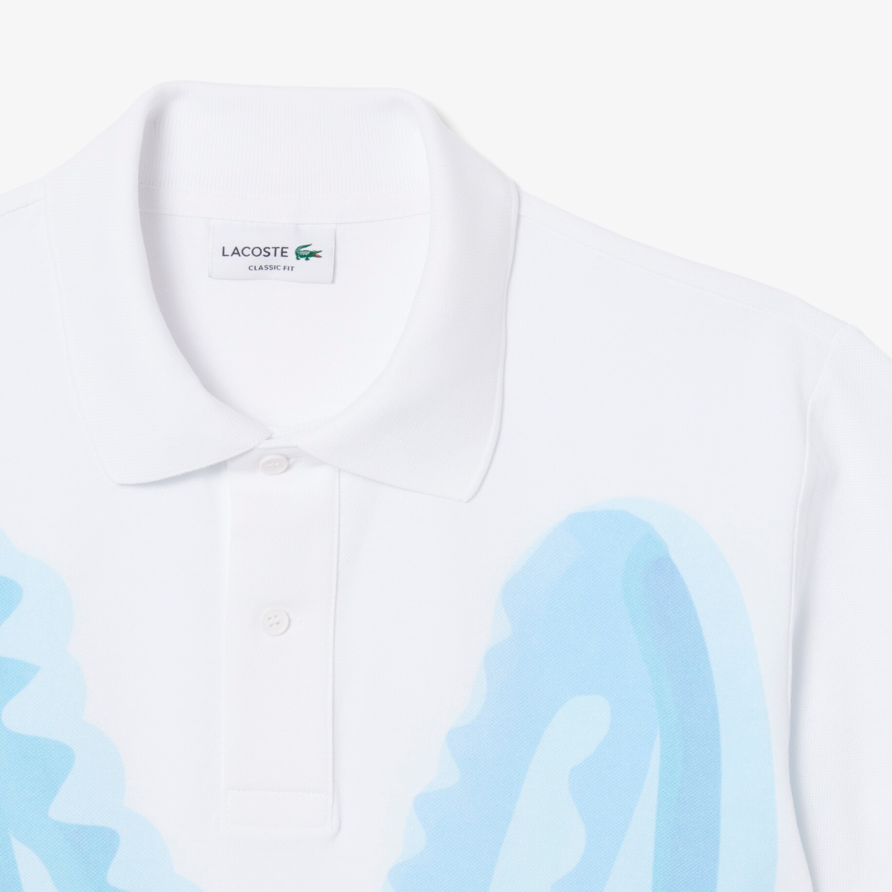 Classic Fit Printed Piqu&eacute; Polo Shirt image number 4