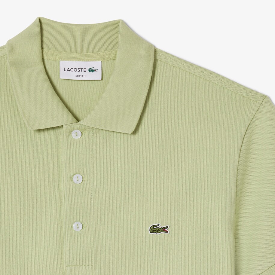 Slim Fit Stretch Piqu&eacute; Polo Shirt image number 4