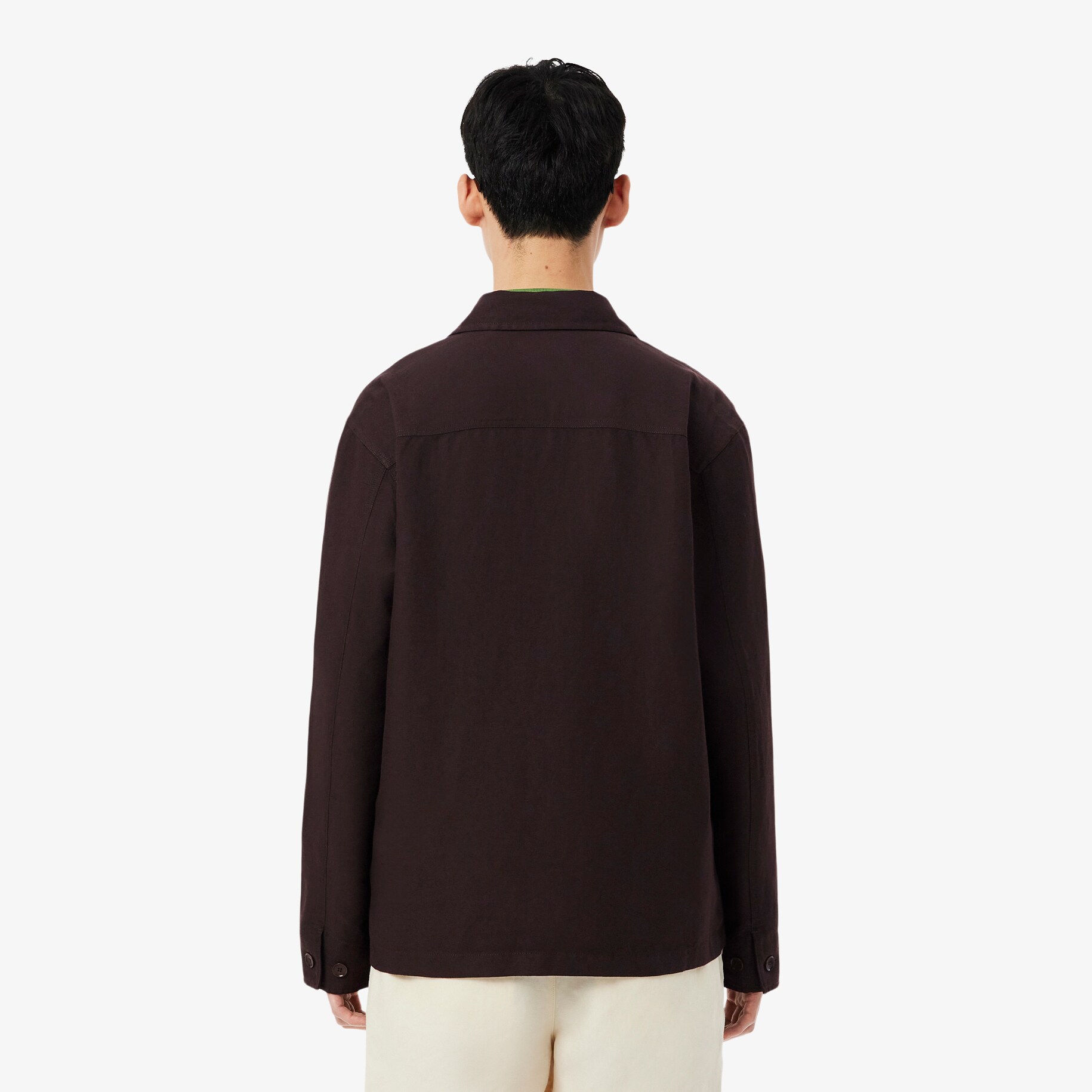 Linen Blend Overshirt image number 2