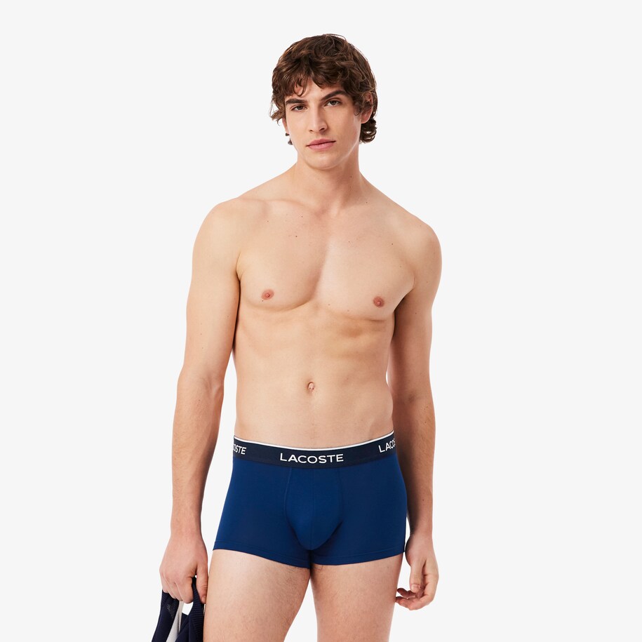 3-Pack Stretch Cotton Trunks image number 0