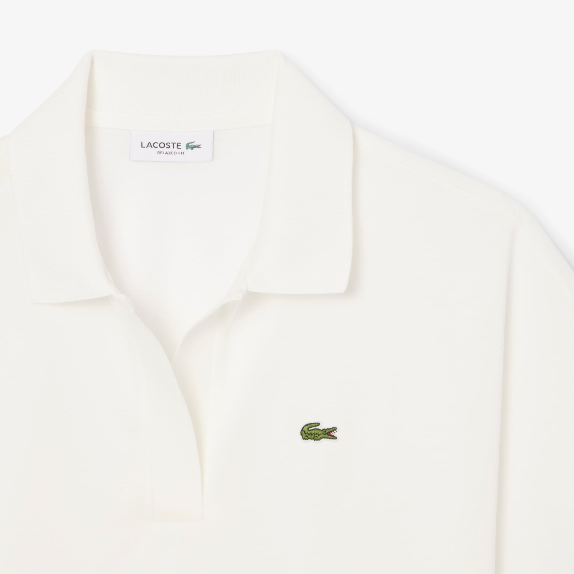 Relaxed Fit Fluid Piqu&eacute; Polo Shirt image number 4