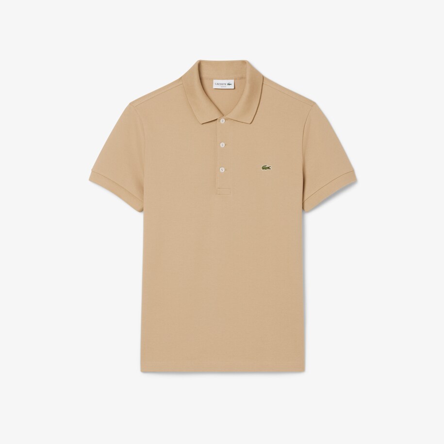 Slim Fit Stretch Piqu&eacute; Polo Shirt image number 0