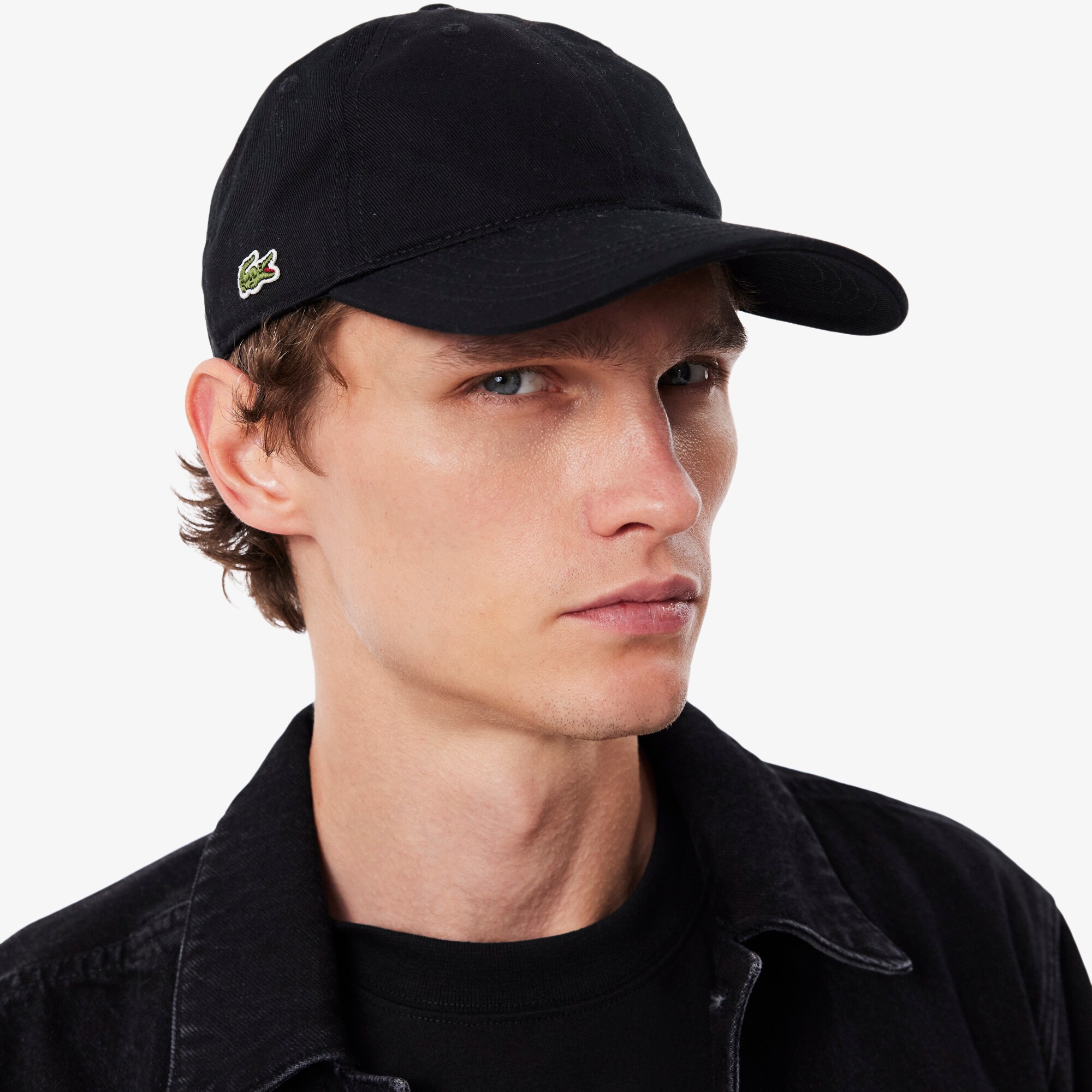 Unisex Lacoste Organic Cotton Twill Cap image number 5