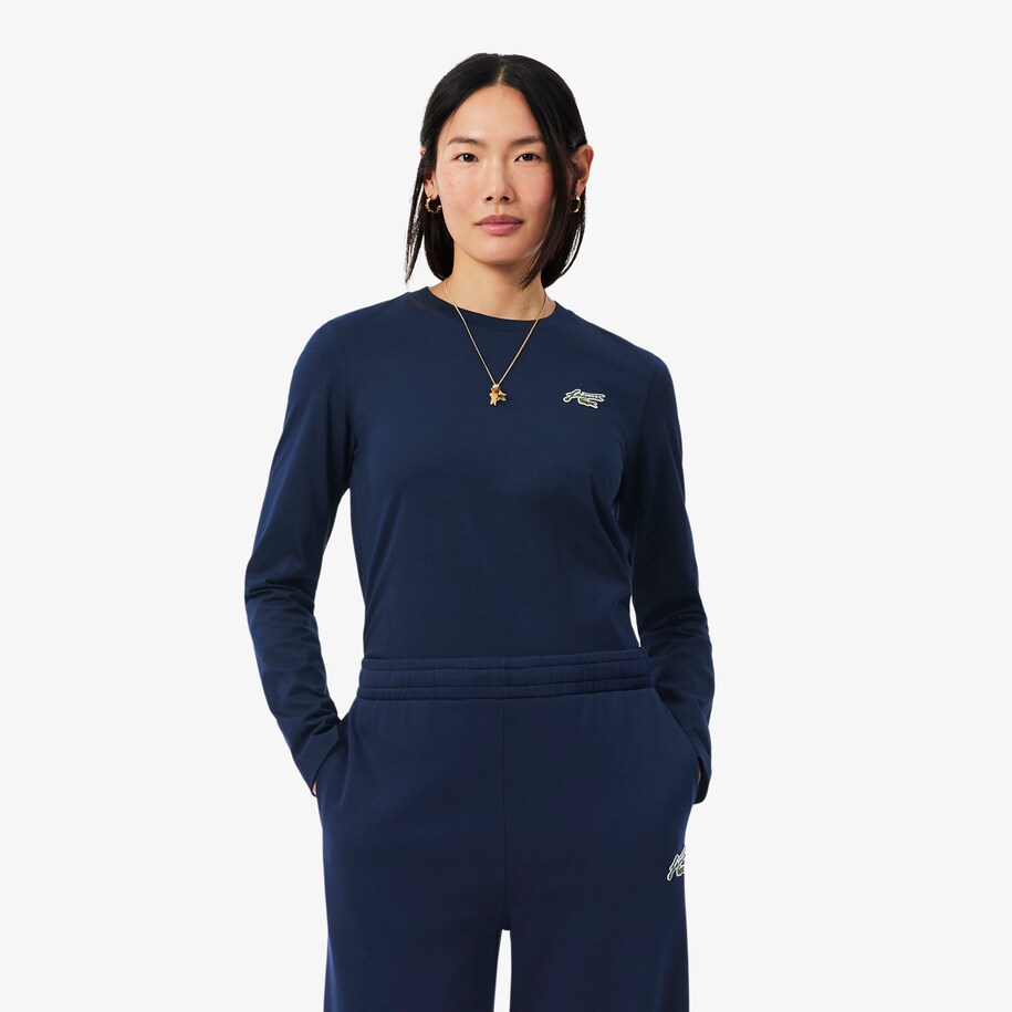 Regular Fit Long Sleeved Cotton T-shirt image number 0