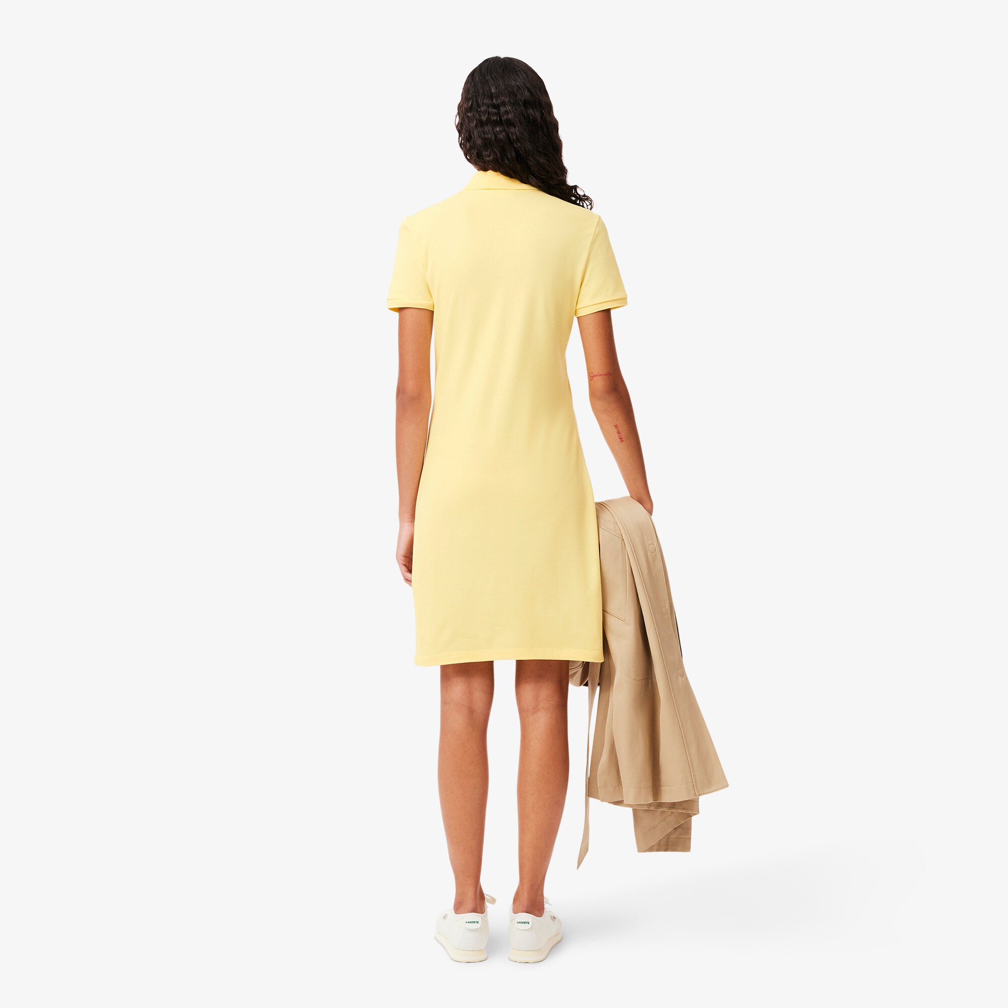 Stretch Piqu&eacute; Polo Dress image number 2