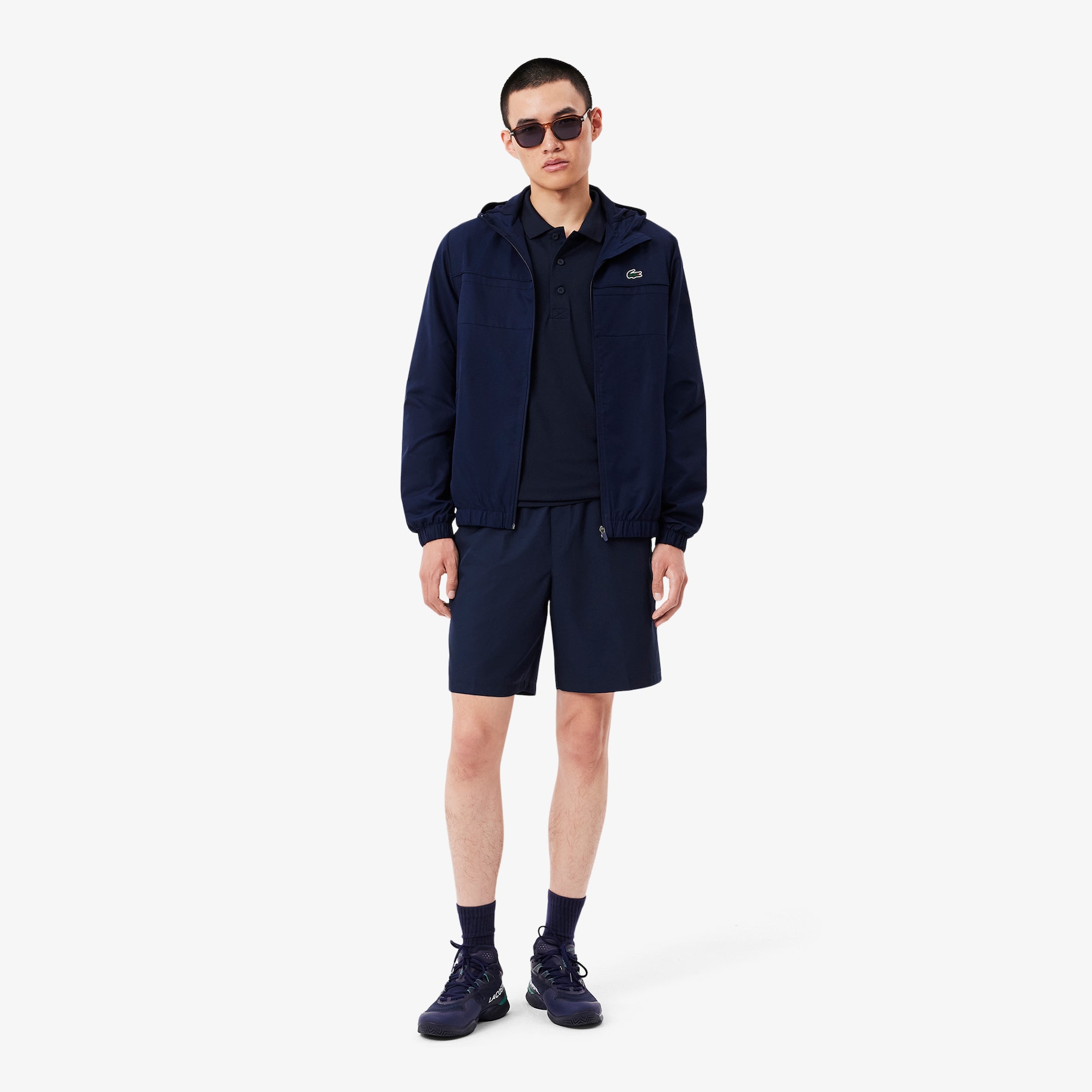 Lightweight Diamond Taffeta Tennis Shorts image number 0