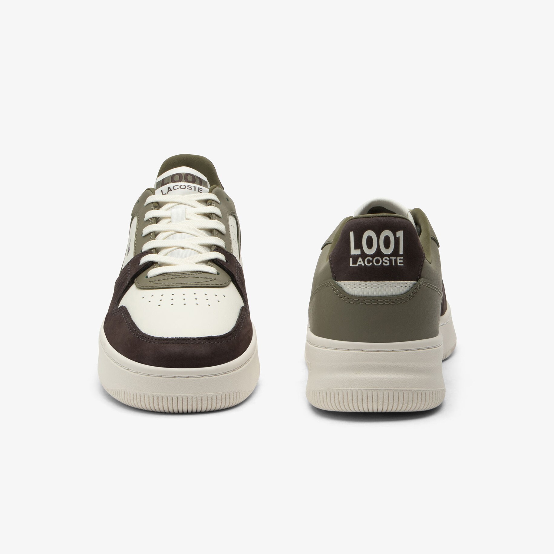 Men's L001 Set Leather Sneakers image number 4