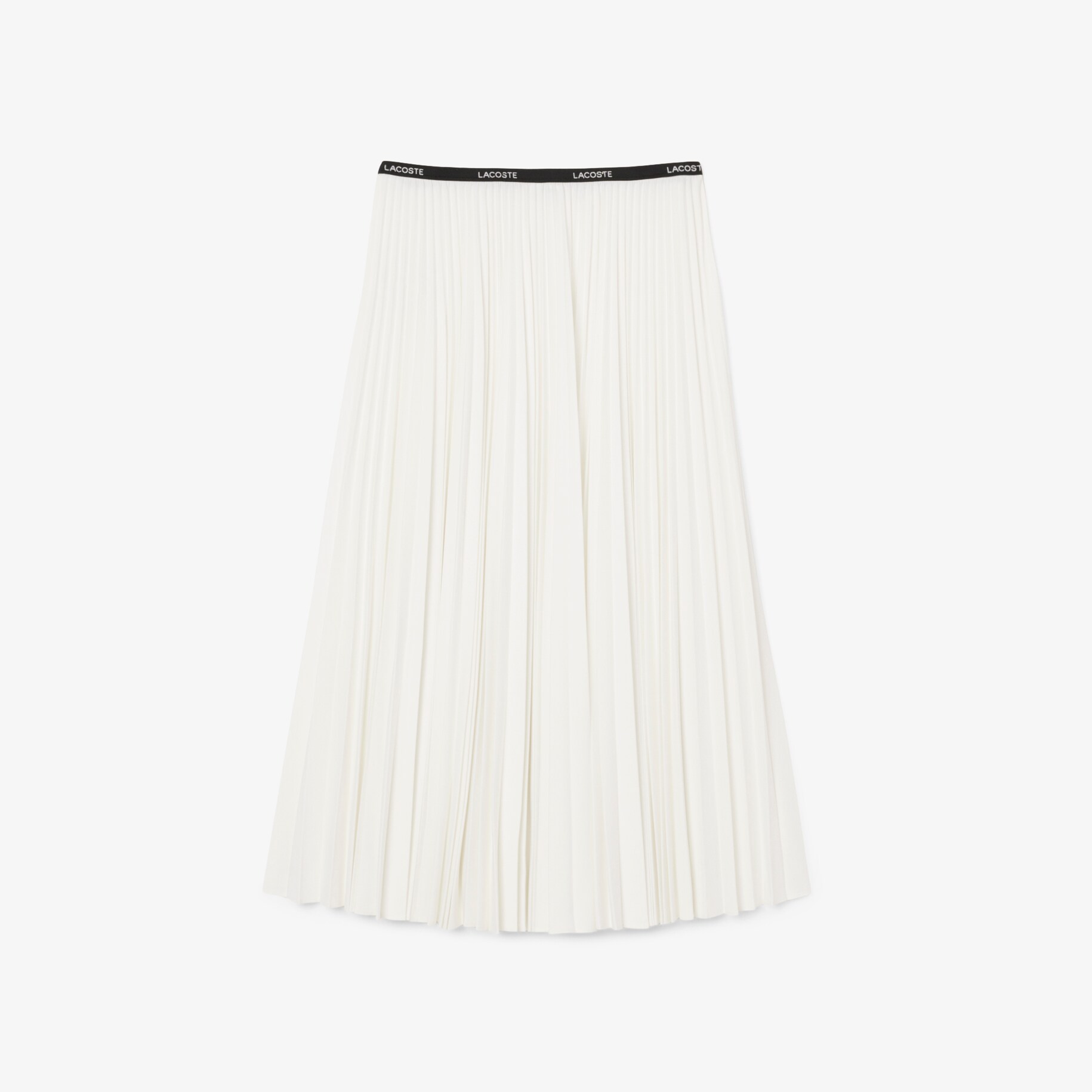 Long Pleated Elasticated Waist Skirt image number 3