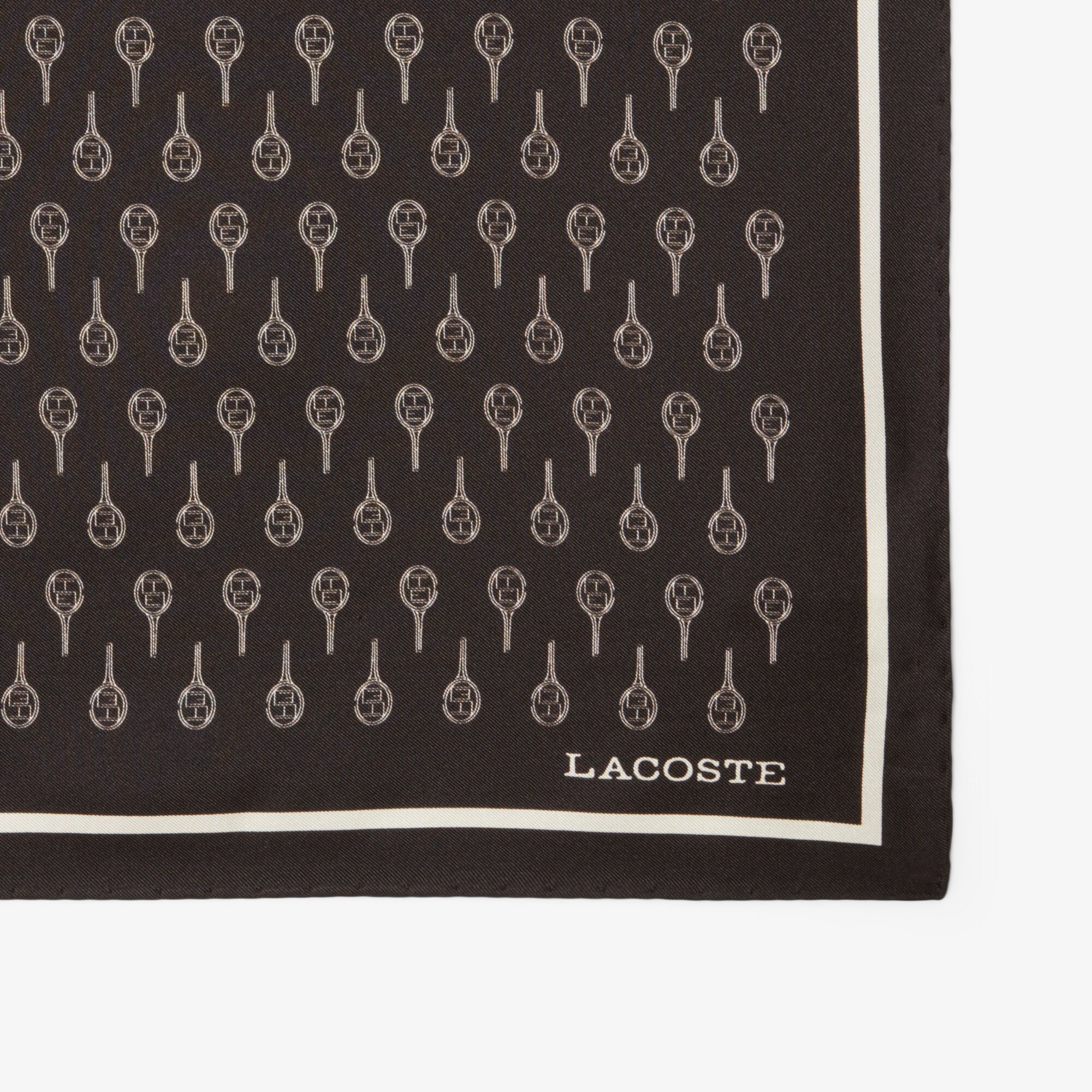 Runway Print Silk Square image number 2