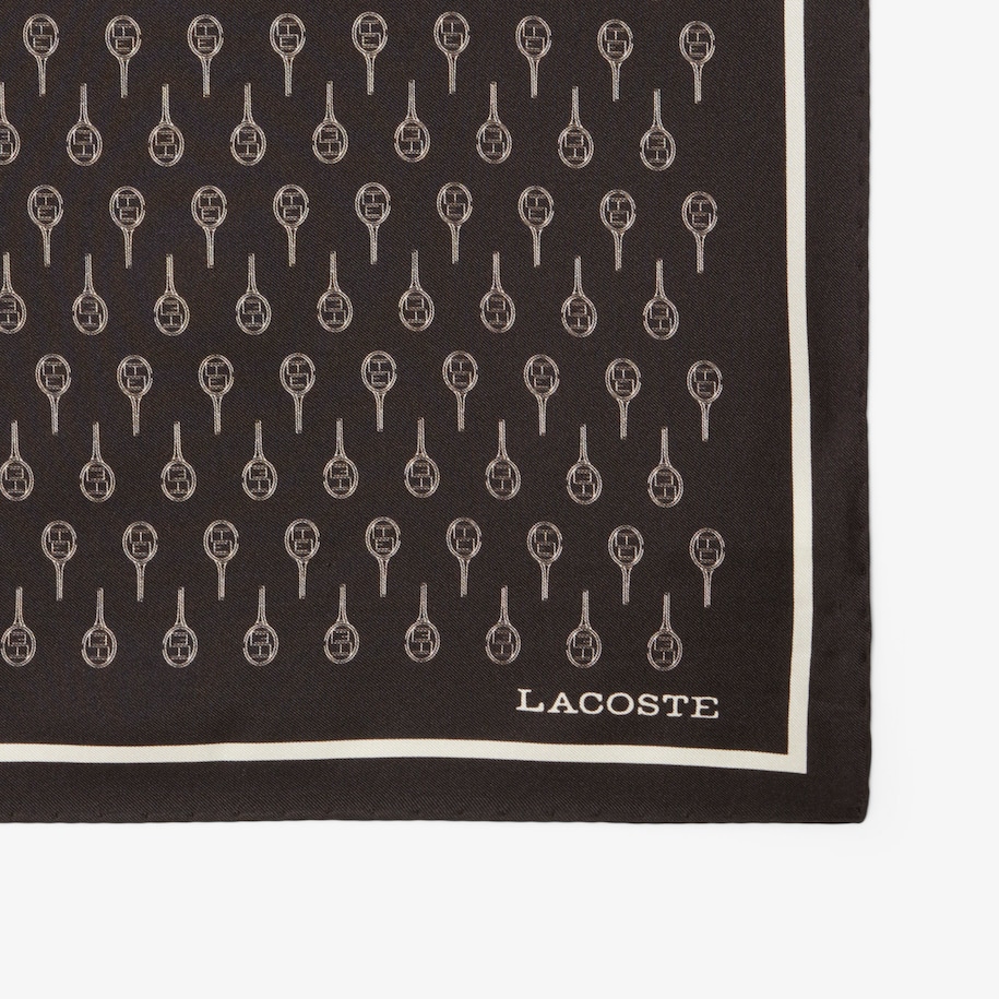 Runway Print Silk Square image number 2