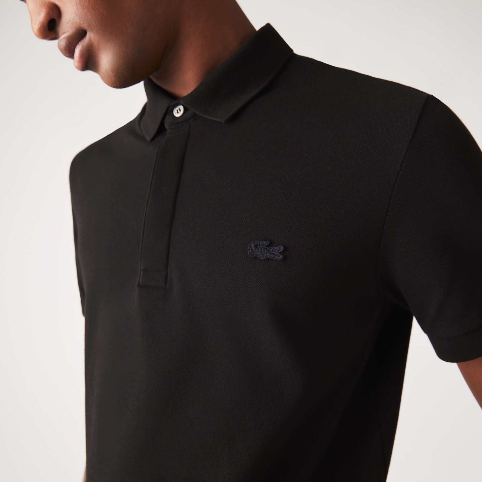 Regular Fit Paris Stretch Piqu&eacute; Polo Shirt image number 3