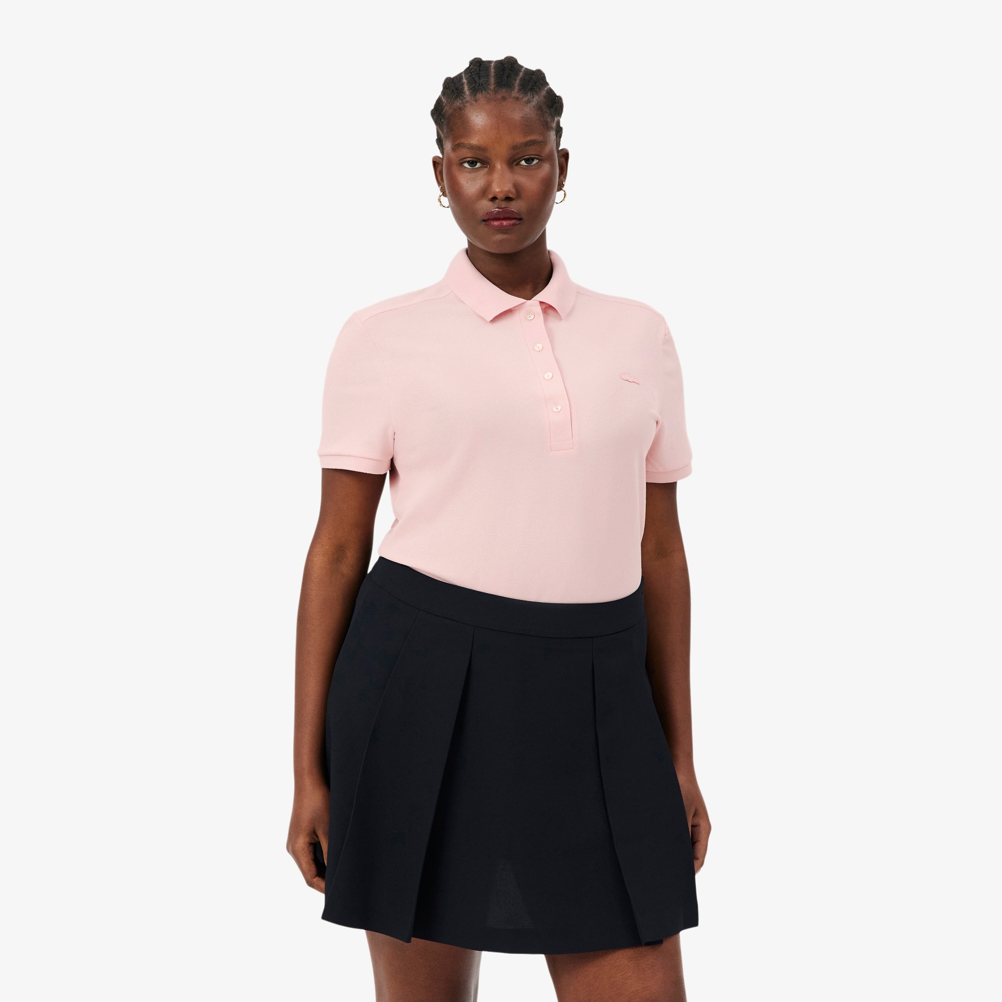 L.12.D Slim Fit Stretch Mini Piqu&eacute; Polo Shirt image number 7