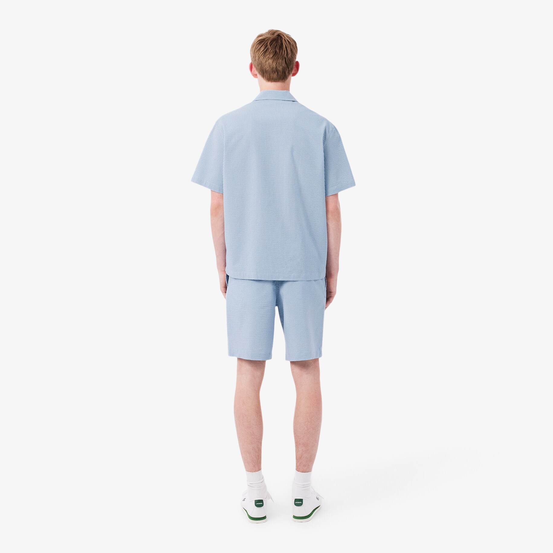Cotton Seersucker Shorts image number 2