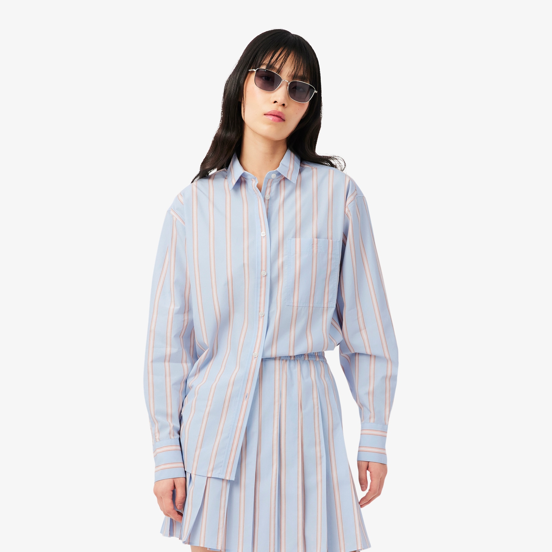 Oversized Cotton Poplin Shirt image number 0