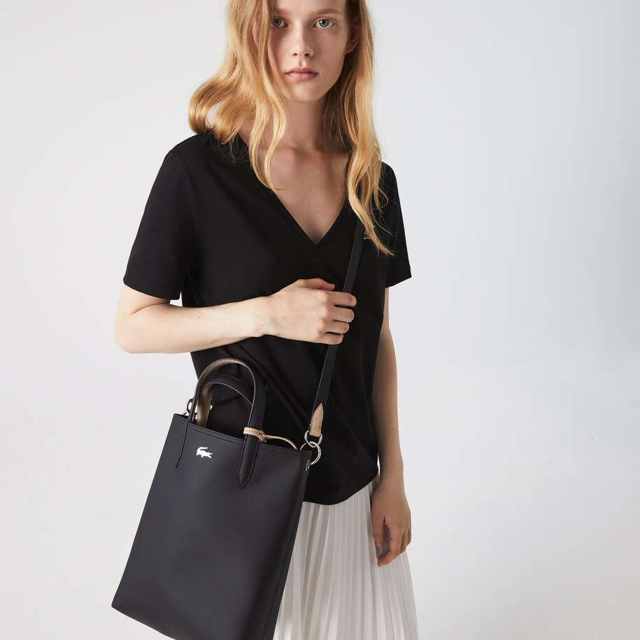 Women's Anna Reversible Coated Canvas Tote Bag image number 0