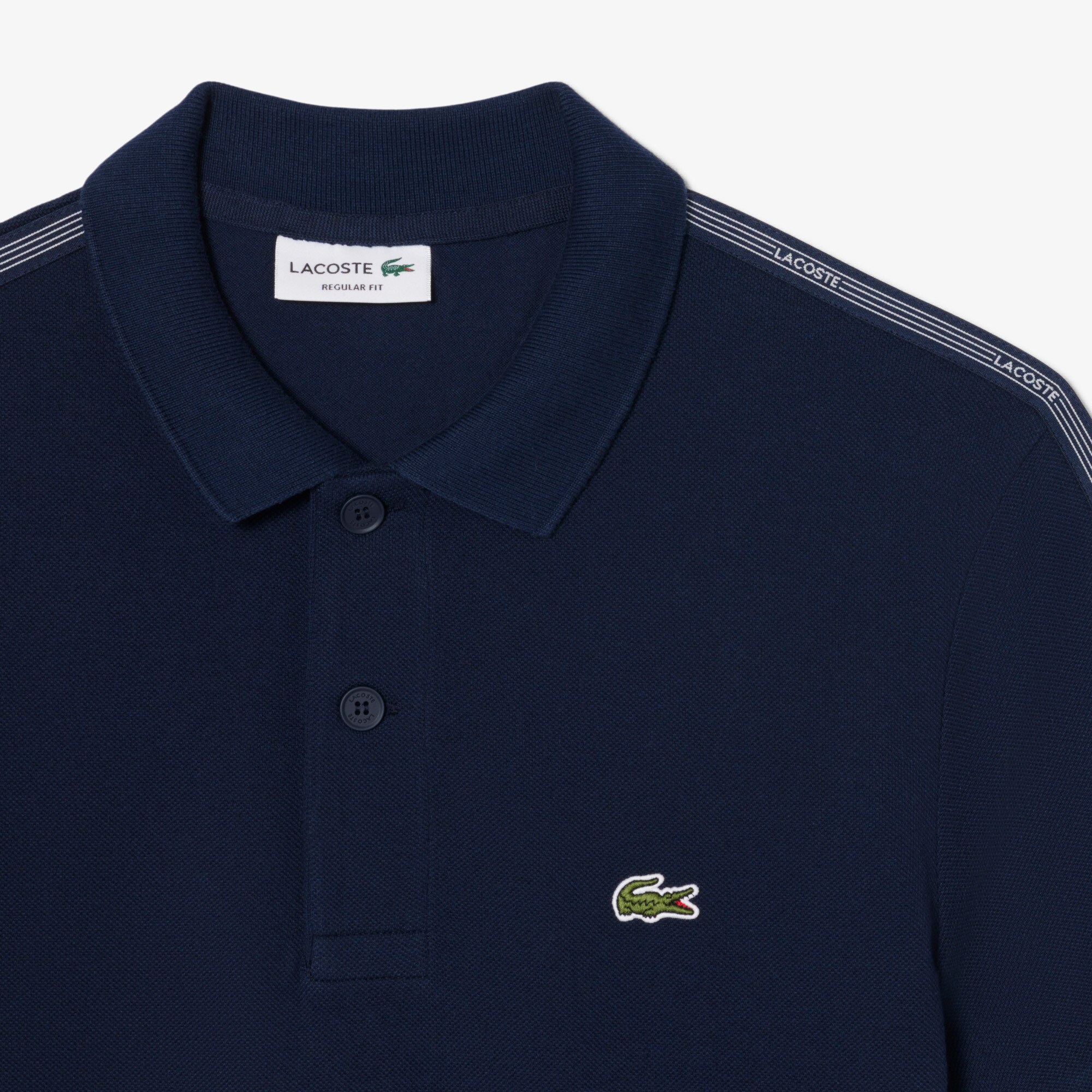 Regular Fit Logo Stripe Polo Shirt image number 4