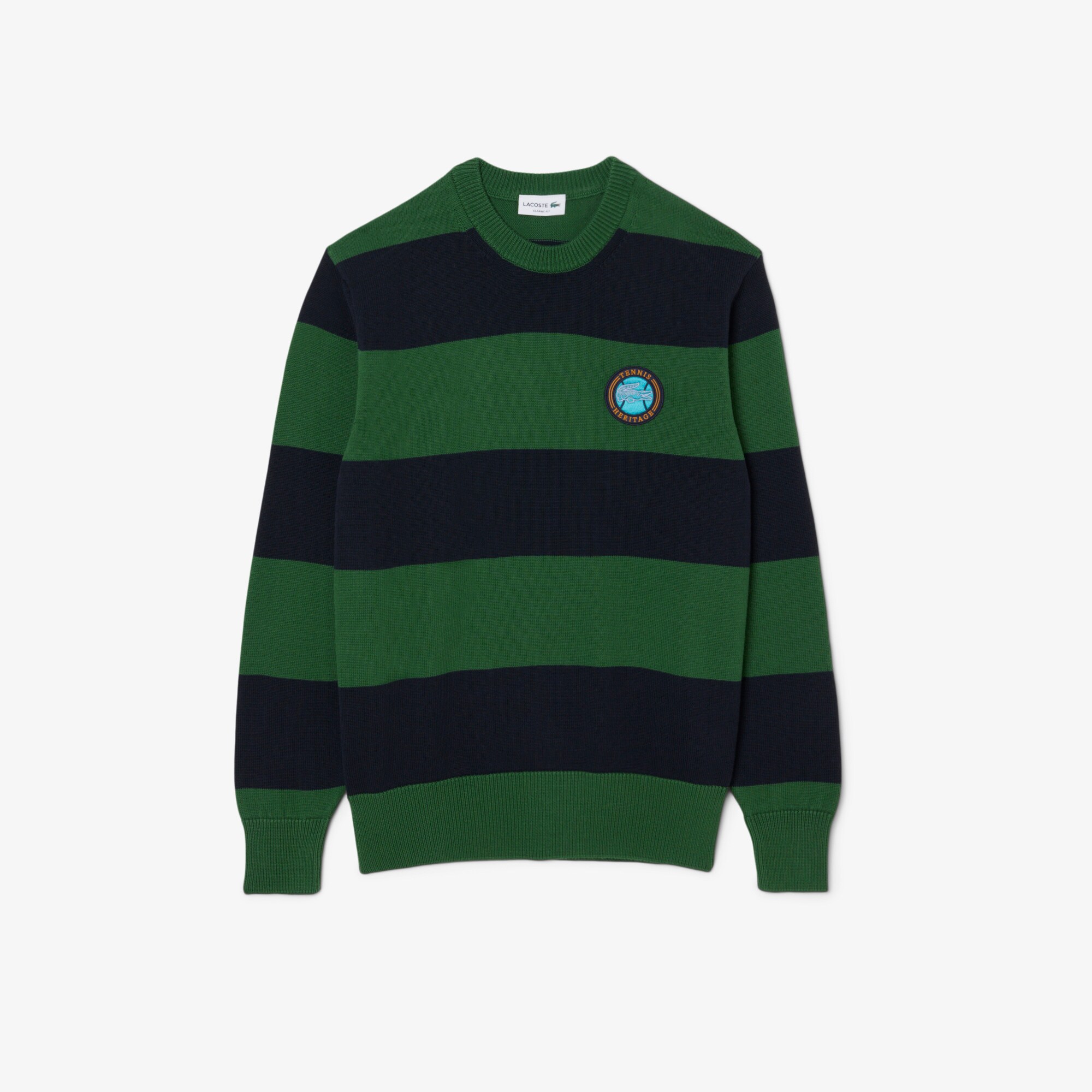 Striped Cotton Jersey Sweater image number 3