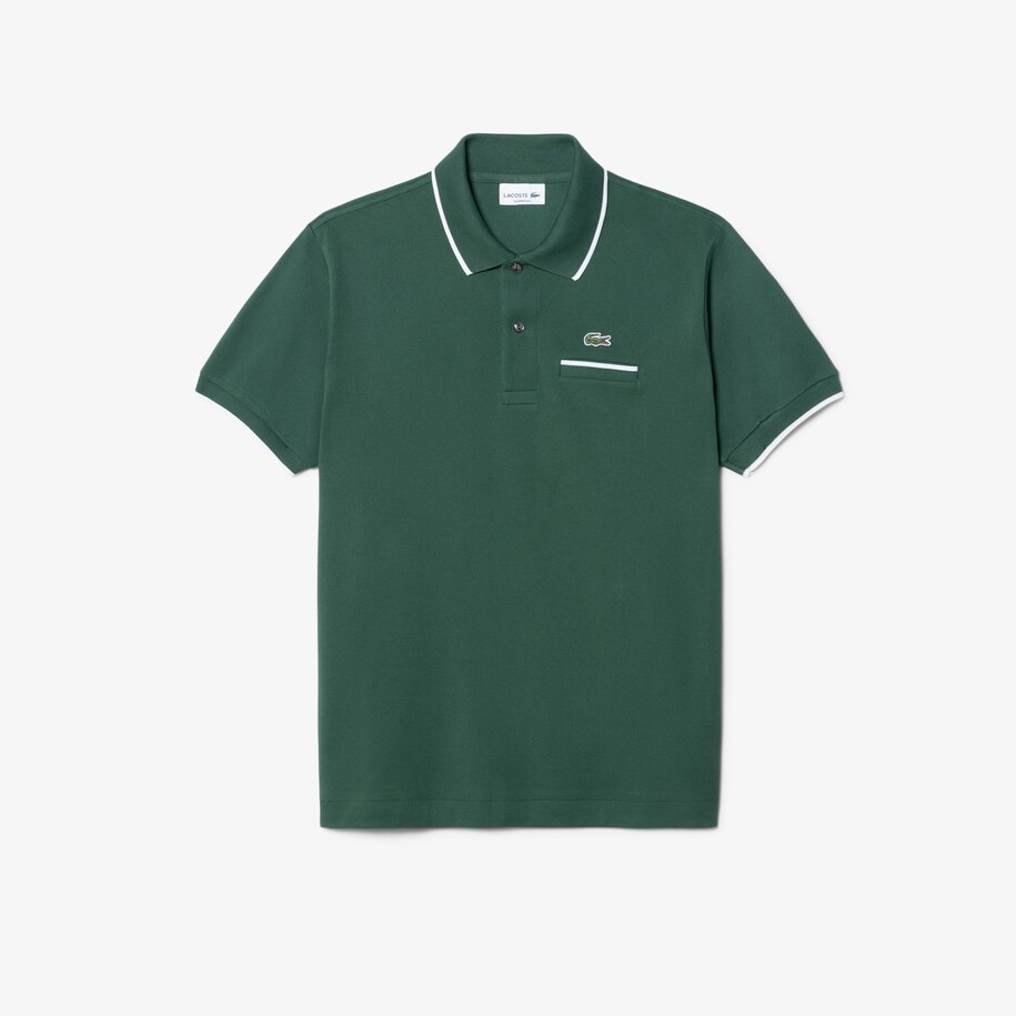 Classic Fit Pocket Accent L.12.12 Polo Shirt image number 3