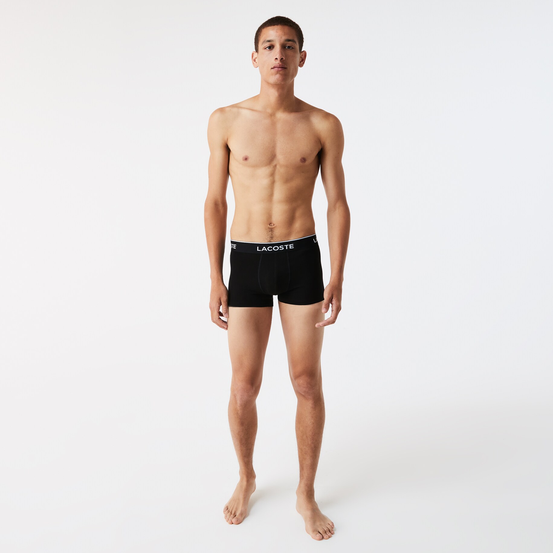 Pack Of 3 Casual Black Trunks image number 0