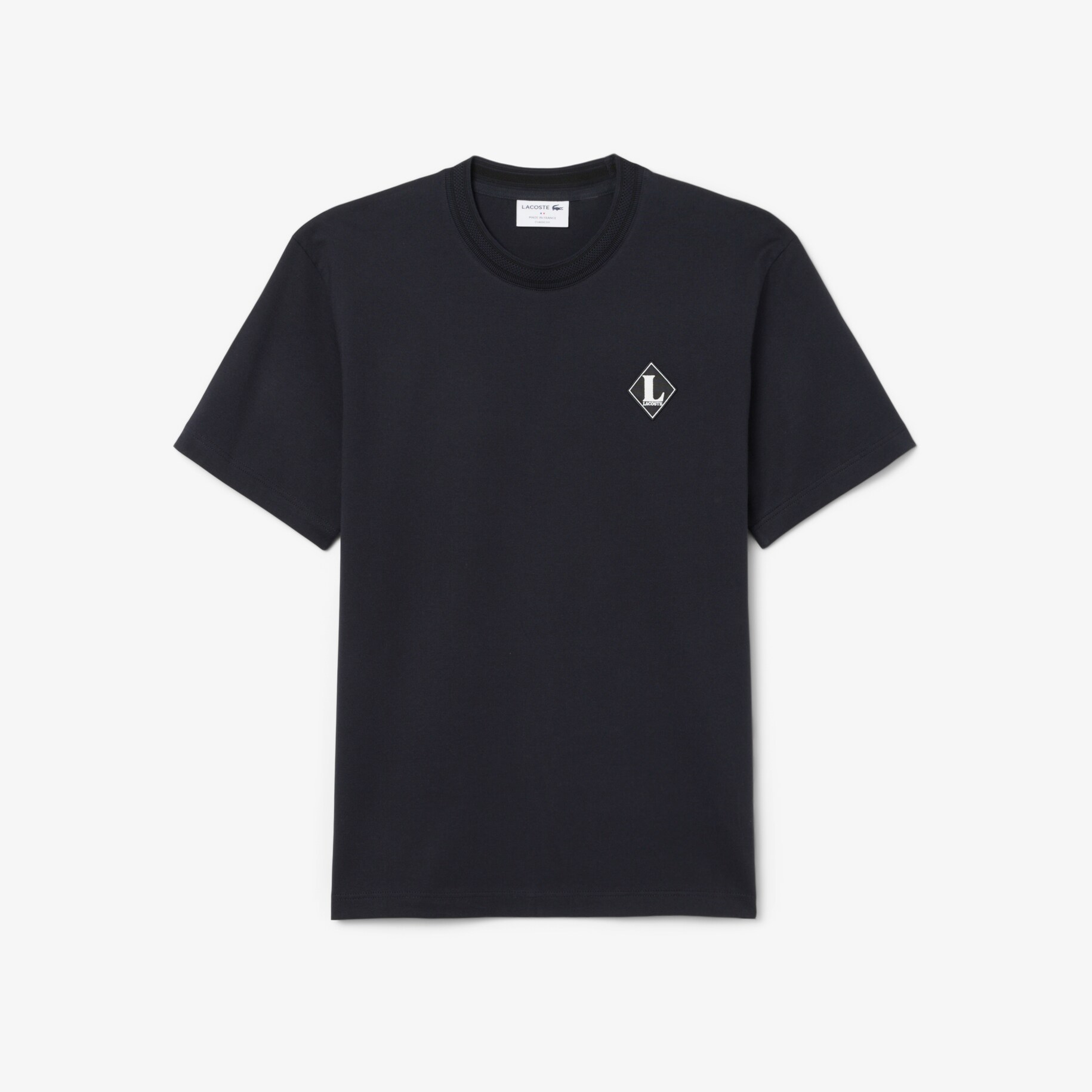 French Made Badge Accent T-shirt image number 0