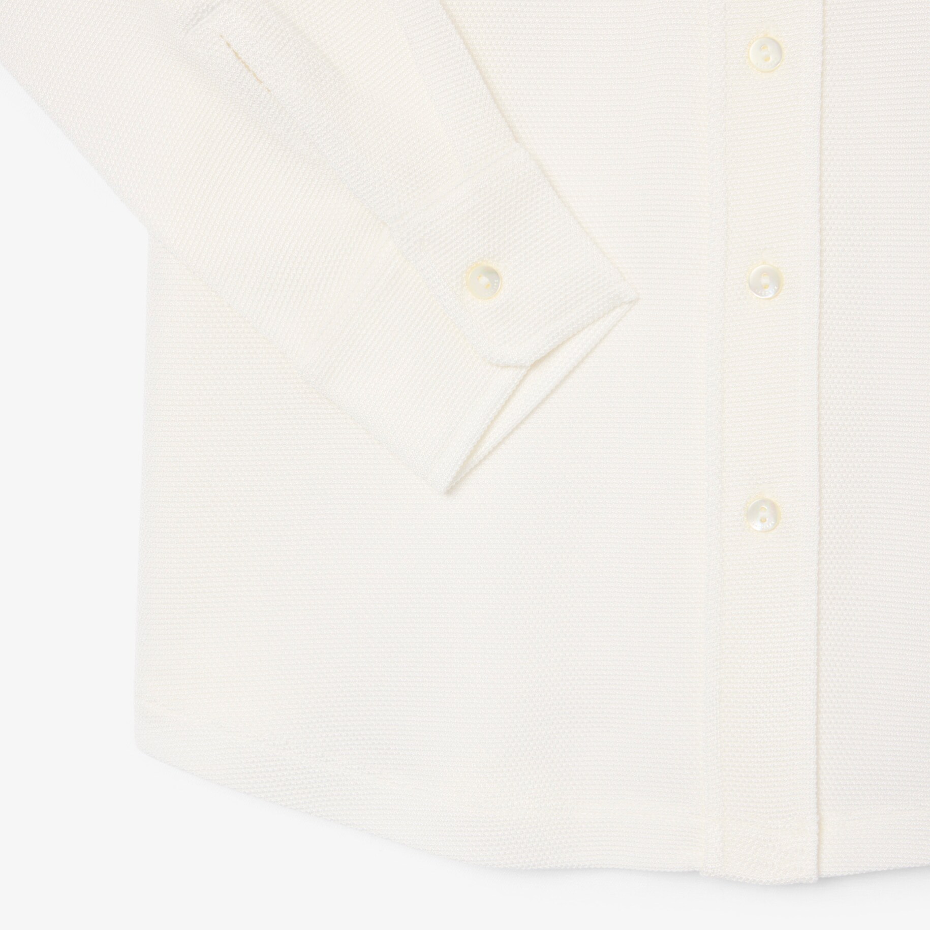 Slim Fit Long Sleeved Piqu&eacute; Polo Shirt image number 6