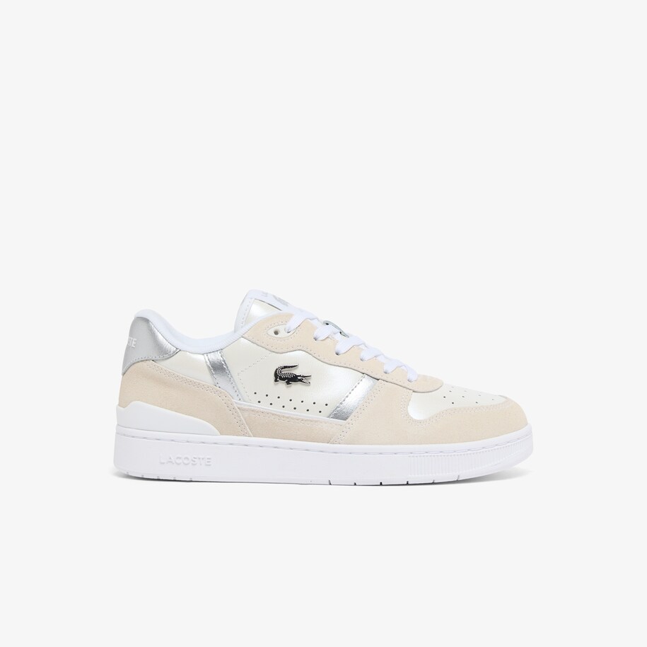 Women&rsquo;s T-Clip Set Leather Sneakers image number 0