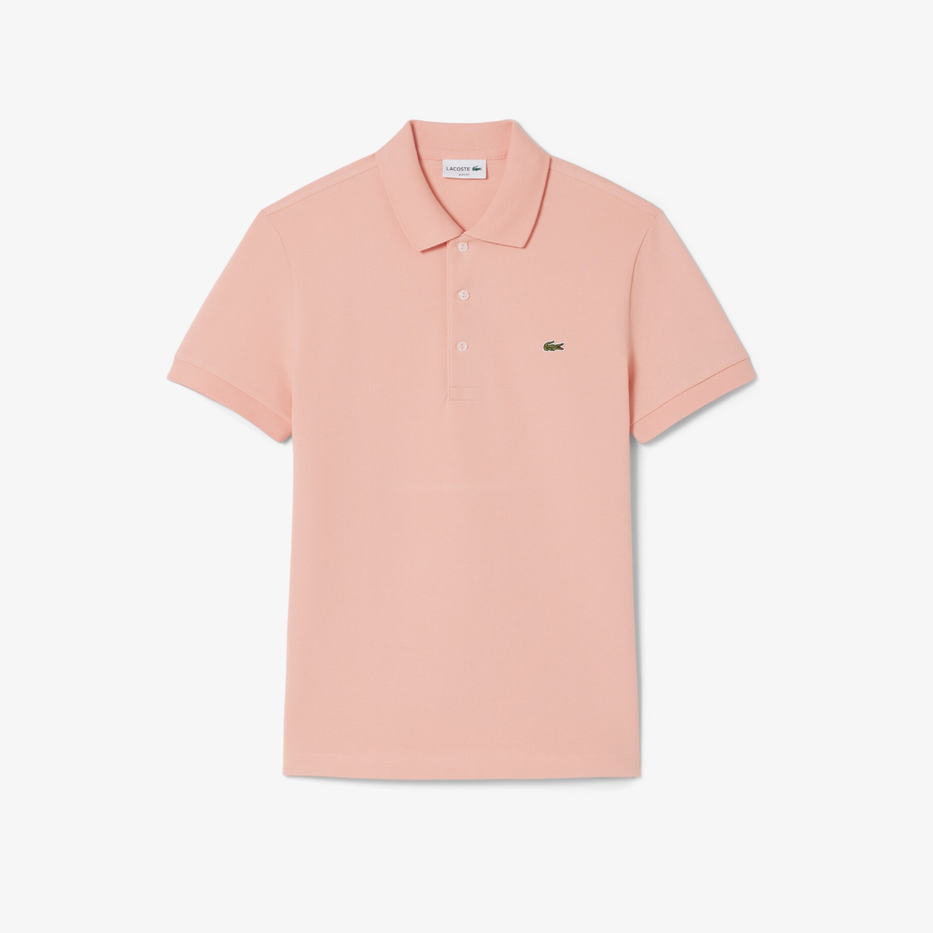 Slim Fit Stretch Piqu&eacute; Polo Shirt image number 3