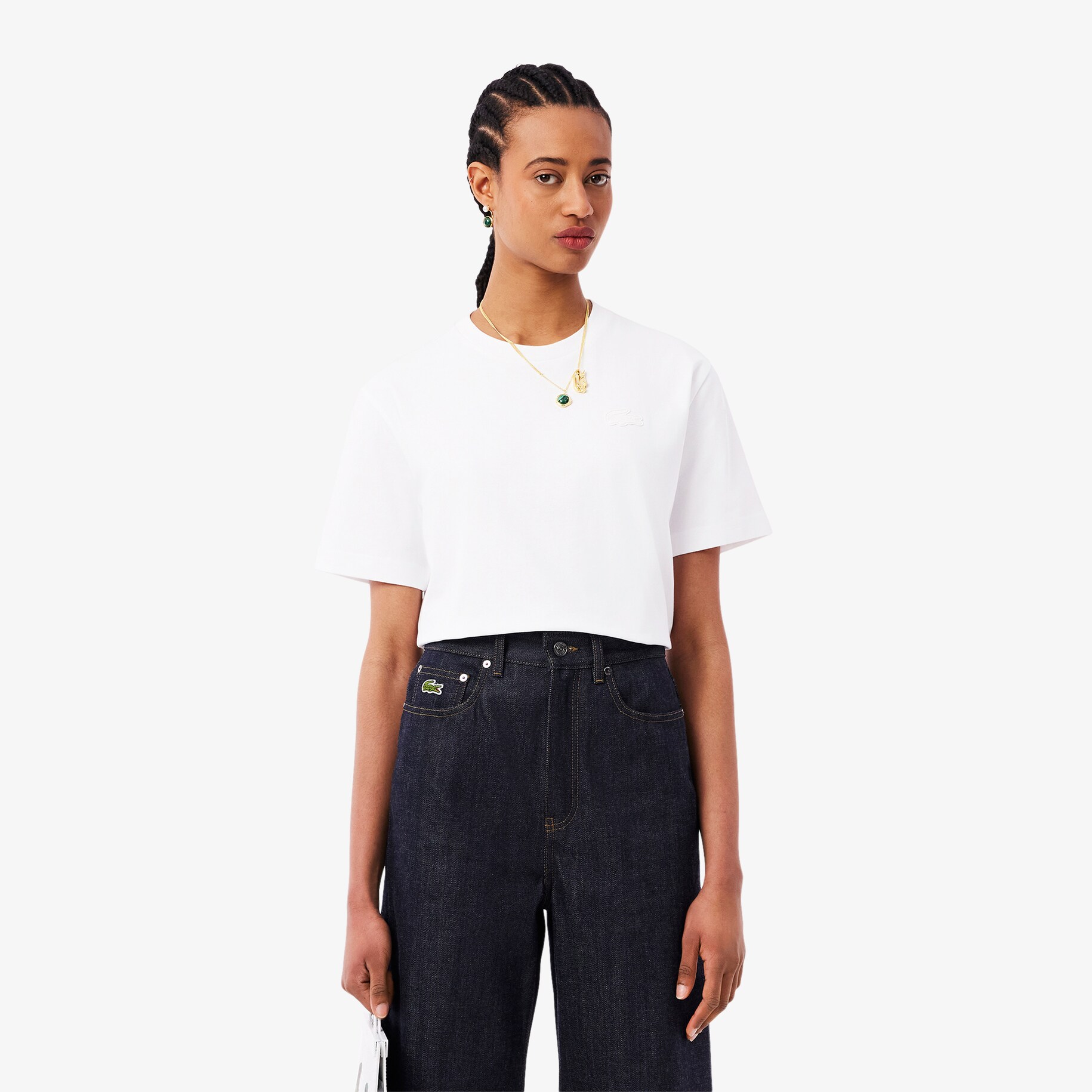 Runway Lace Badge T-shirt image number 0
