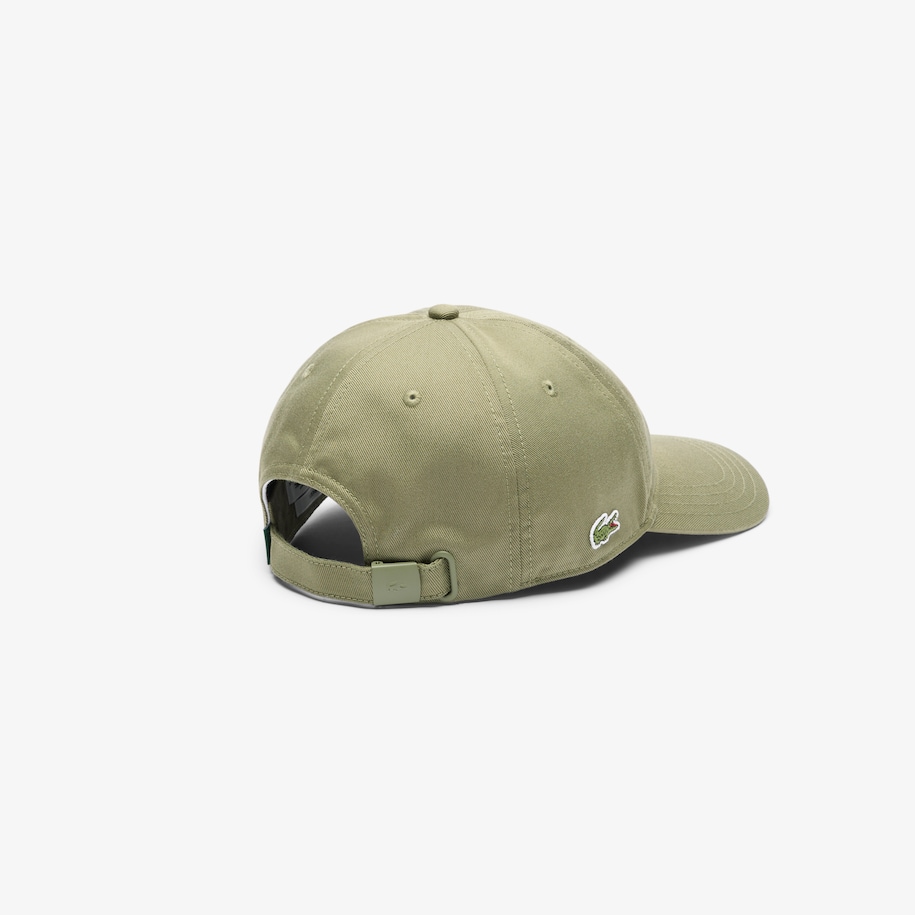 Unisex Lacoste Organic Cotton Twill Cap image number 1
