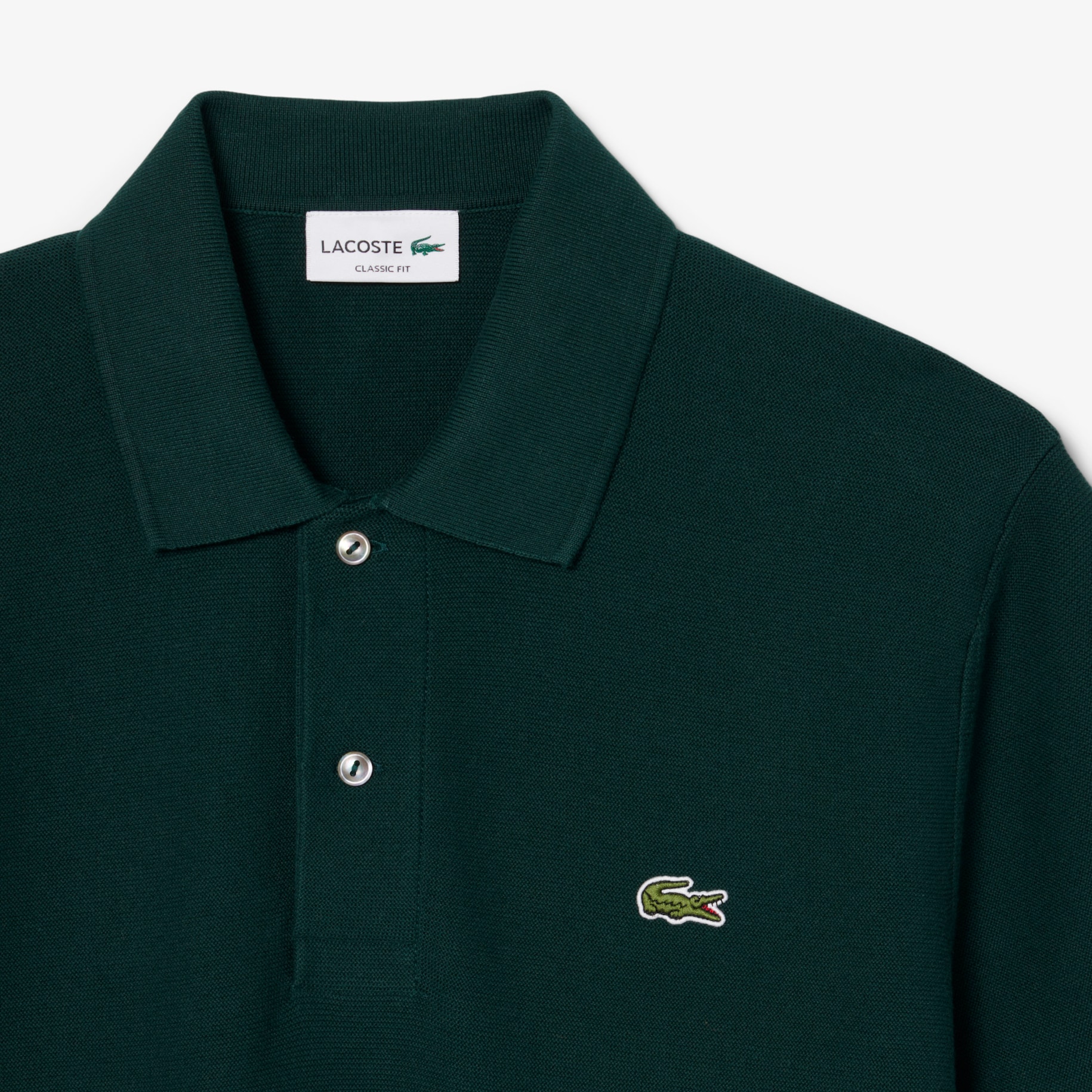 Classic Fit Knitted Polo Shirt image number 4