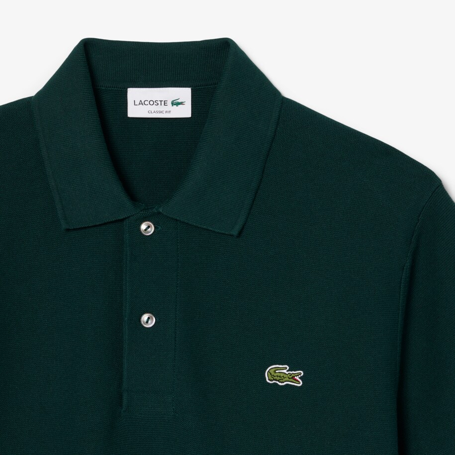 Classic Fit Knitted Polo Shirt image number 4