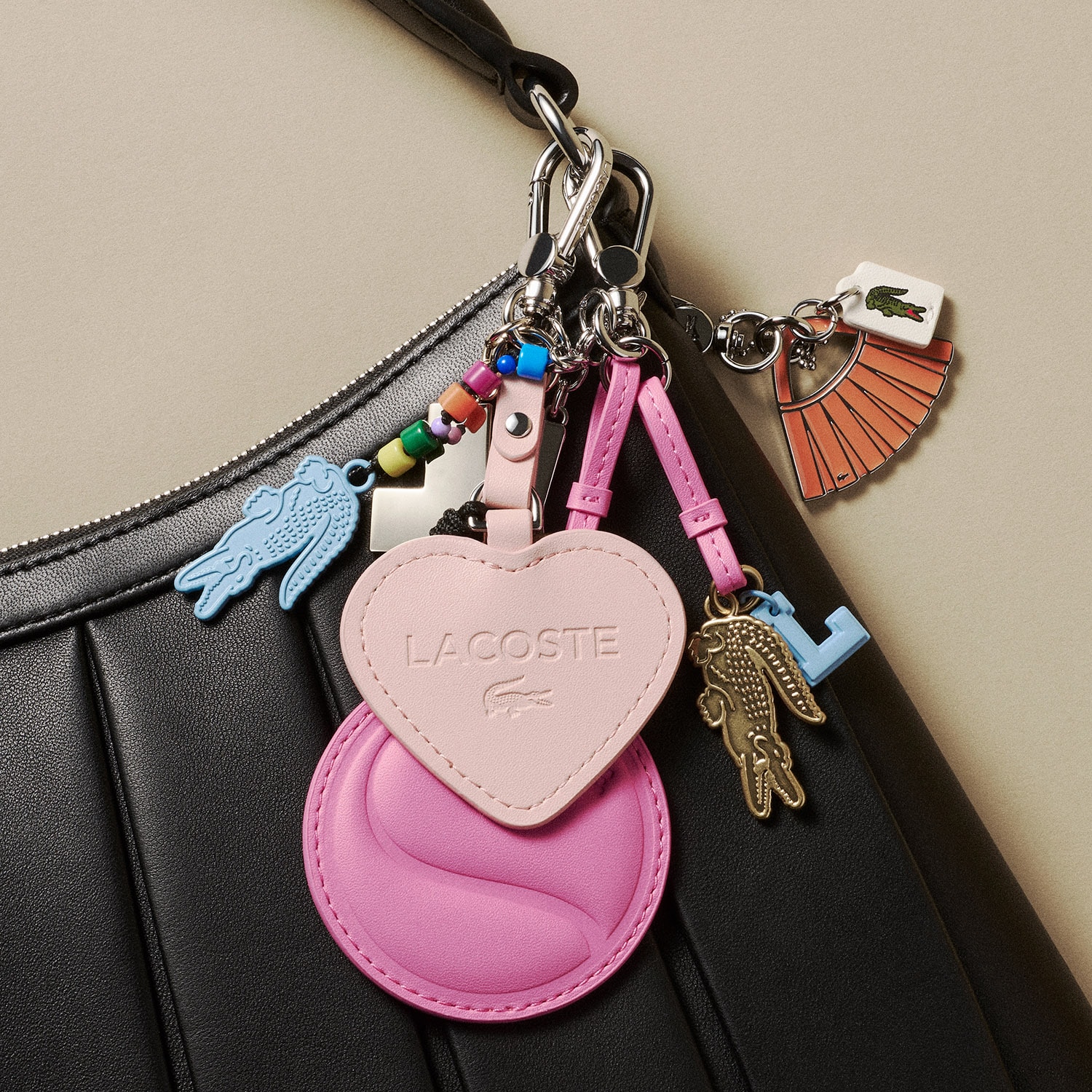 Tennis Racket Mirror L Charms Key Ring image number 5