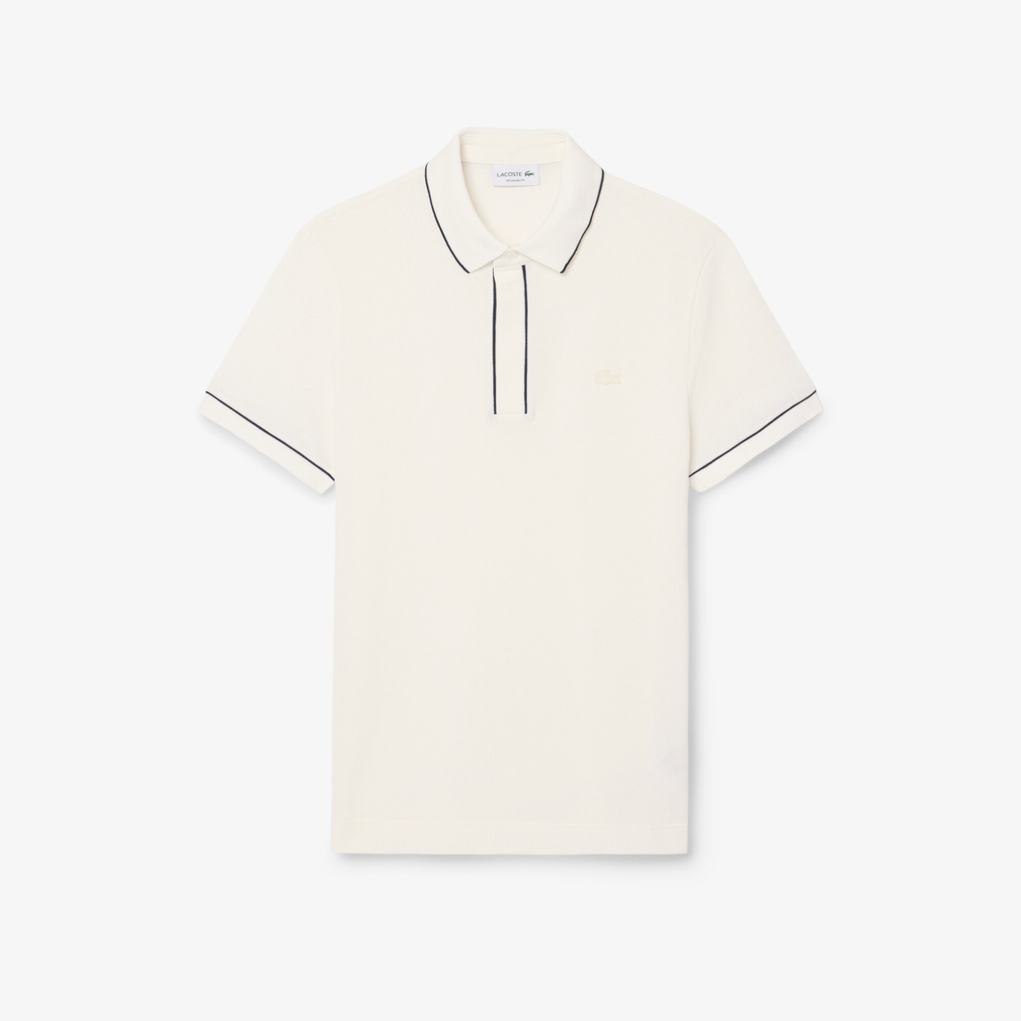 Regular Fit Paris Stretch Piqu&eacute; Polo Shirt image number 3