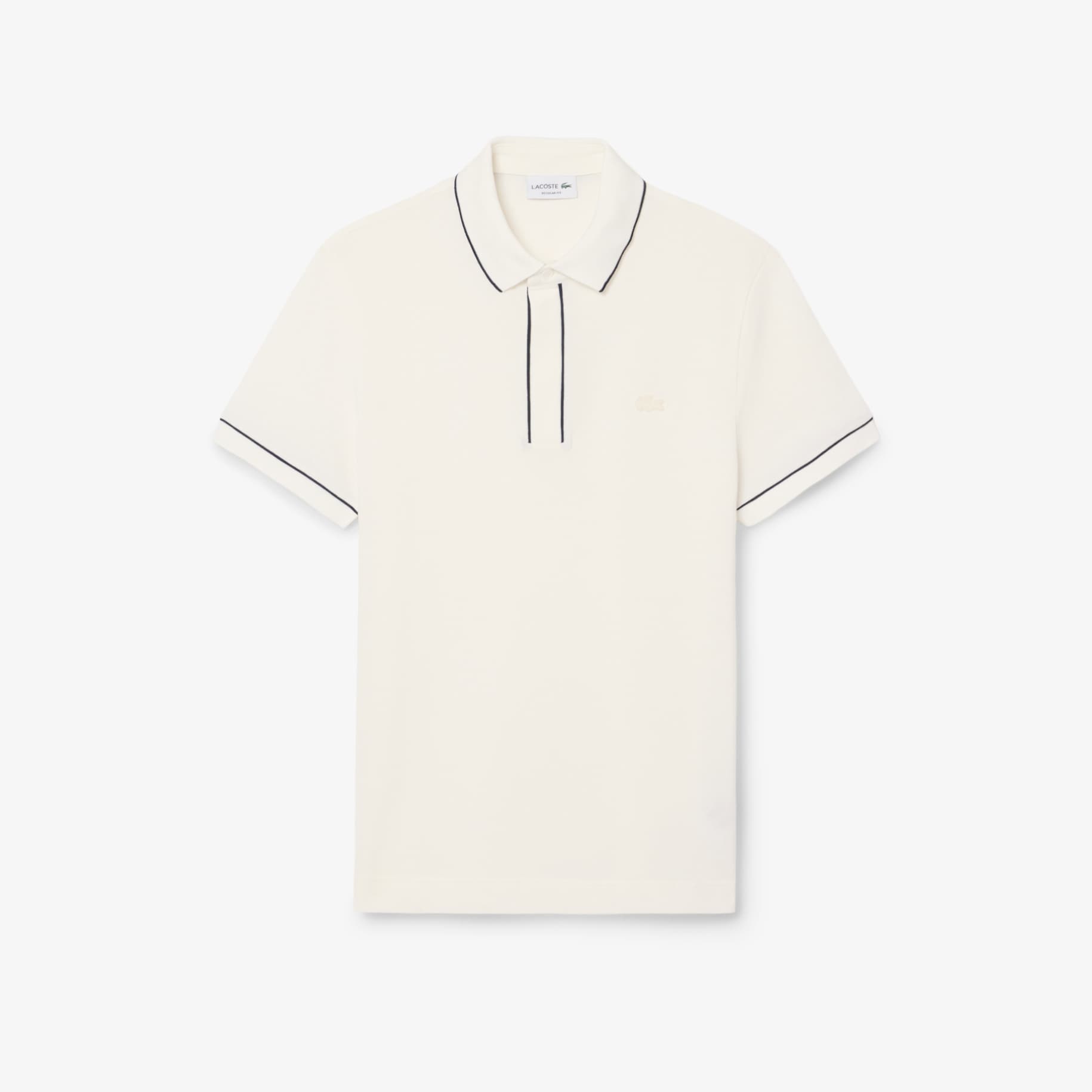 Regular Fit Paris Stretch Piqu&eacute; Polo Shirt image number 3