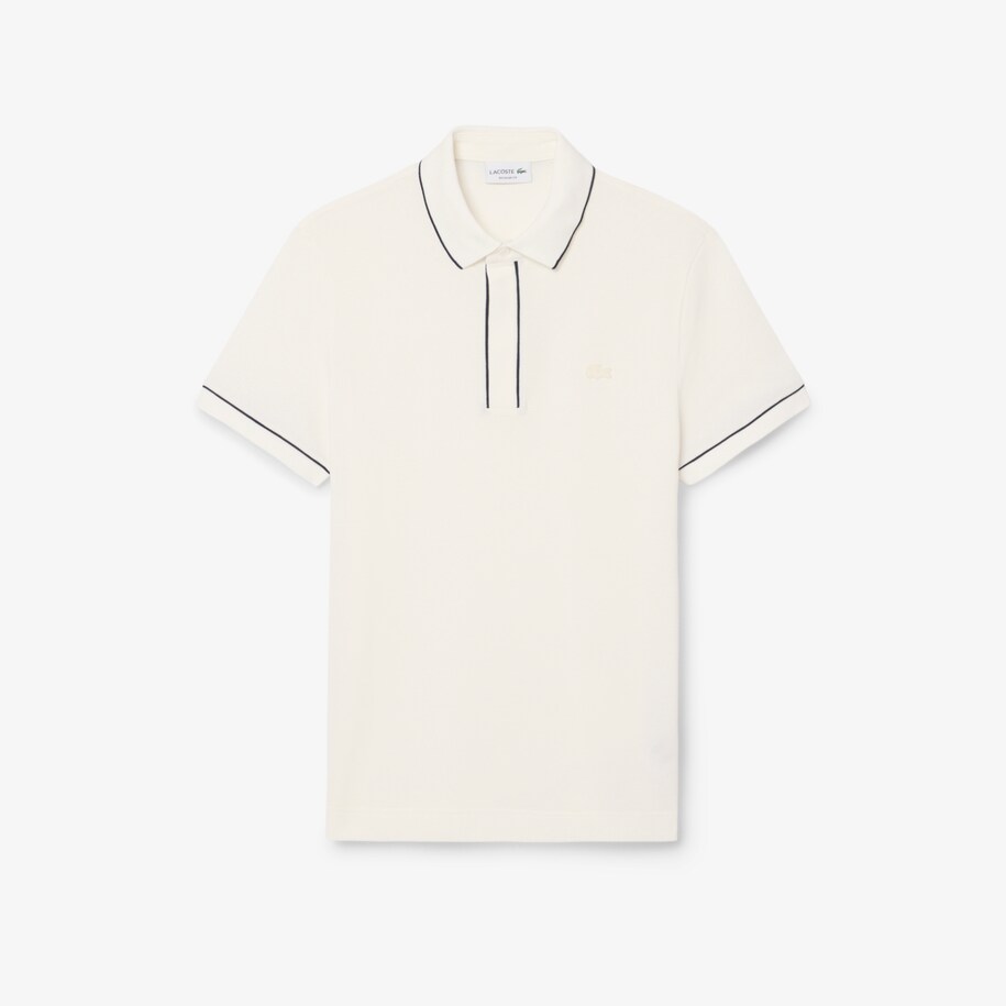 Regular Fit Paris Stretch Piqu&eacute; Polo Shirt image number 3