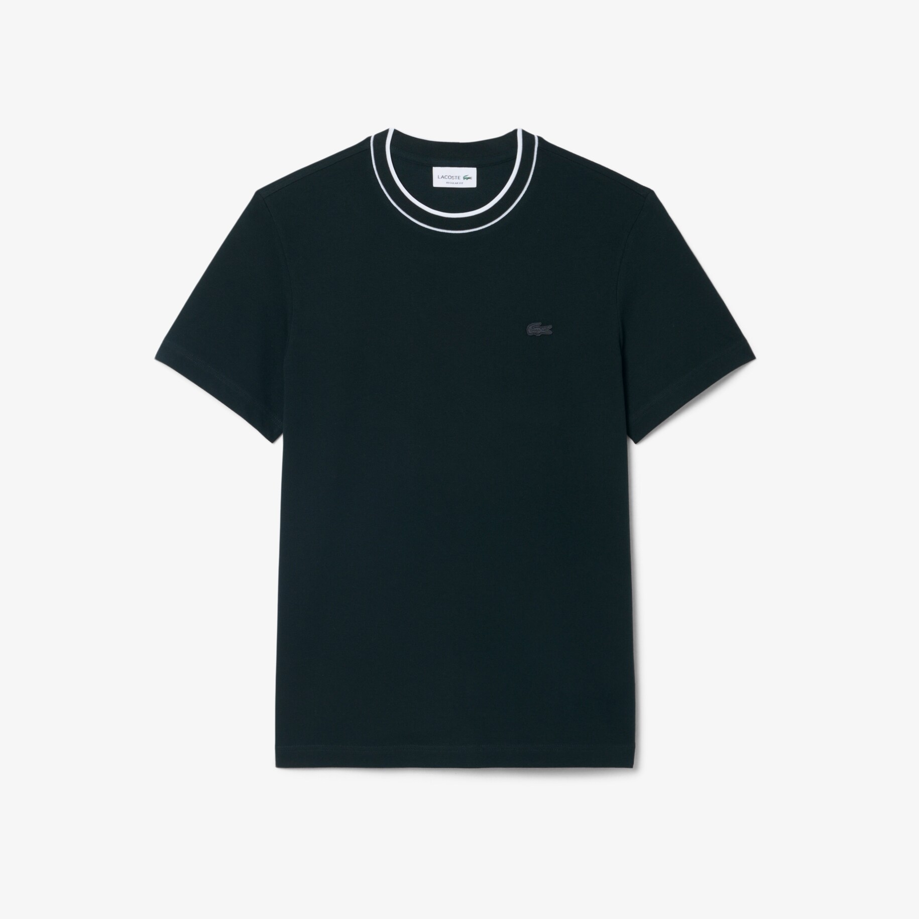 Stretch Piqu&eacute; Stripe Collar T-shirt image number 3