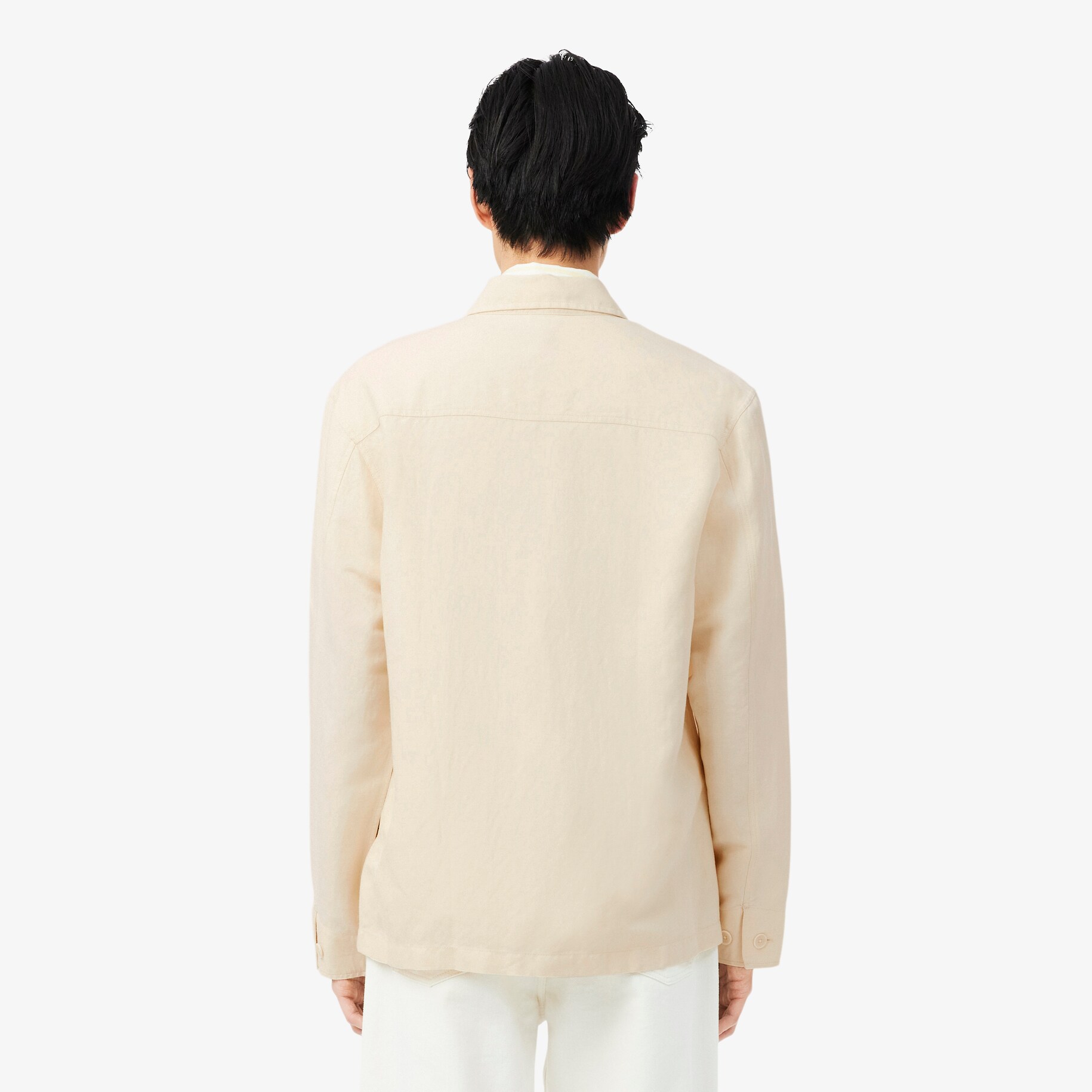 Linen Blend Overshirt image number 2